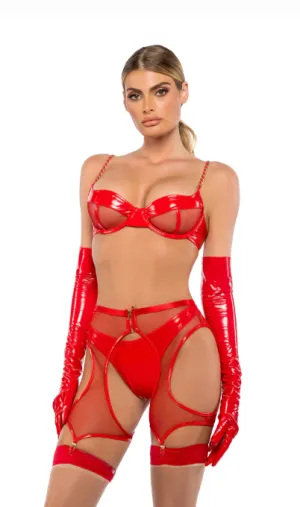 Midnight Minx 3-Piece Chaps Set - LI750