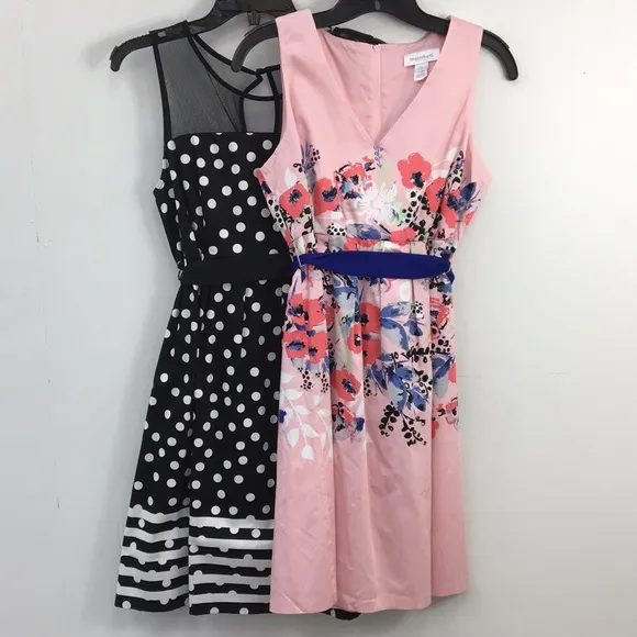 Motherhood Maternity Sleeveless Midi Formal Dress Bundle Size S EXCELLENT