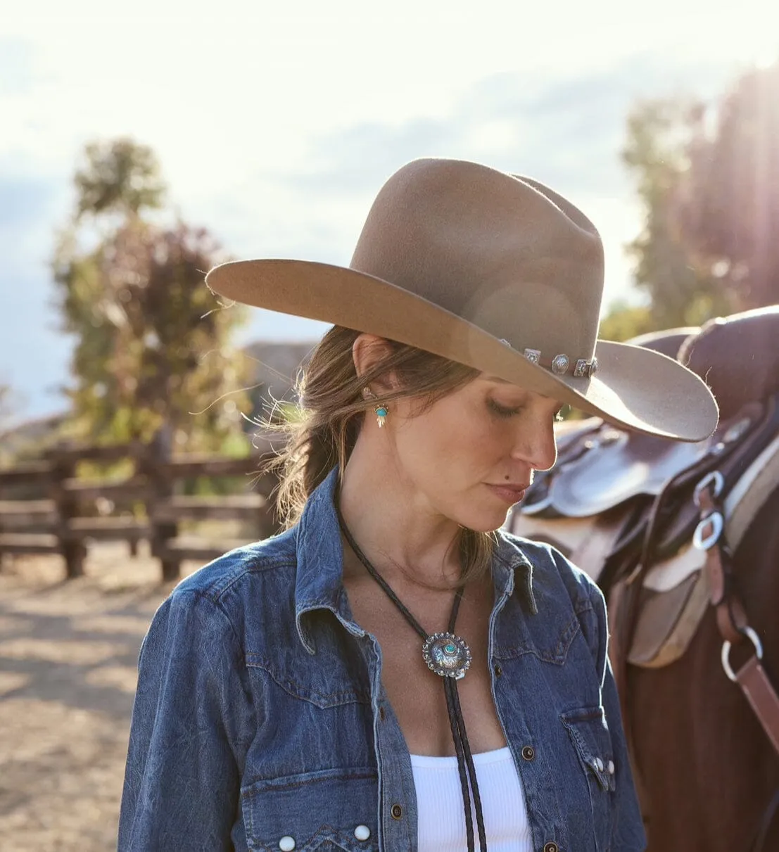 Multi Concho Hat Band