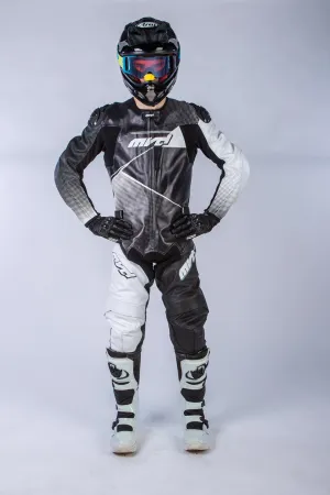 MVD Racewear Excelerator Supermoto Race Suit White