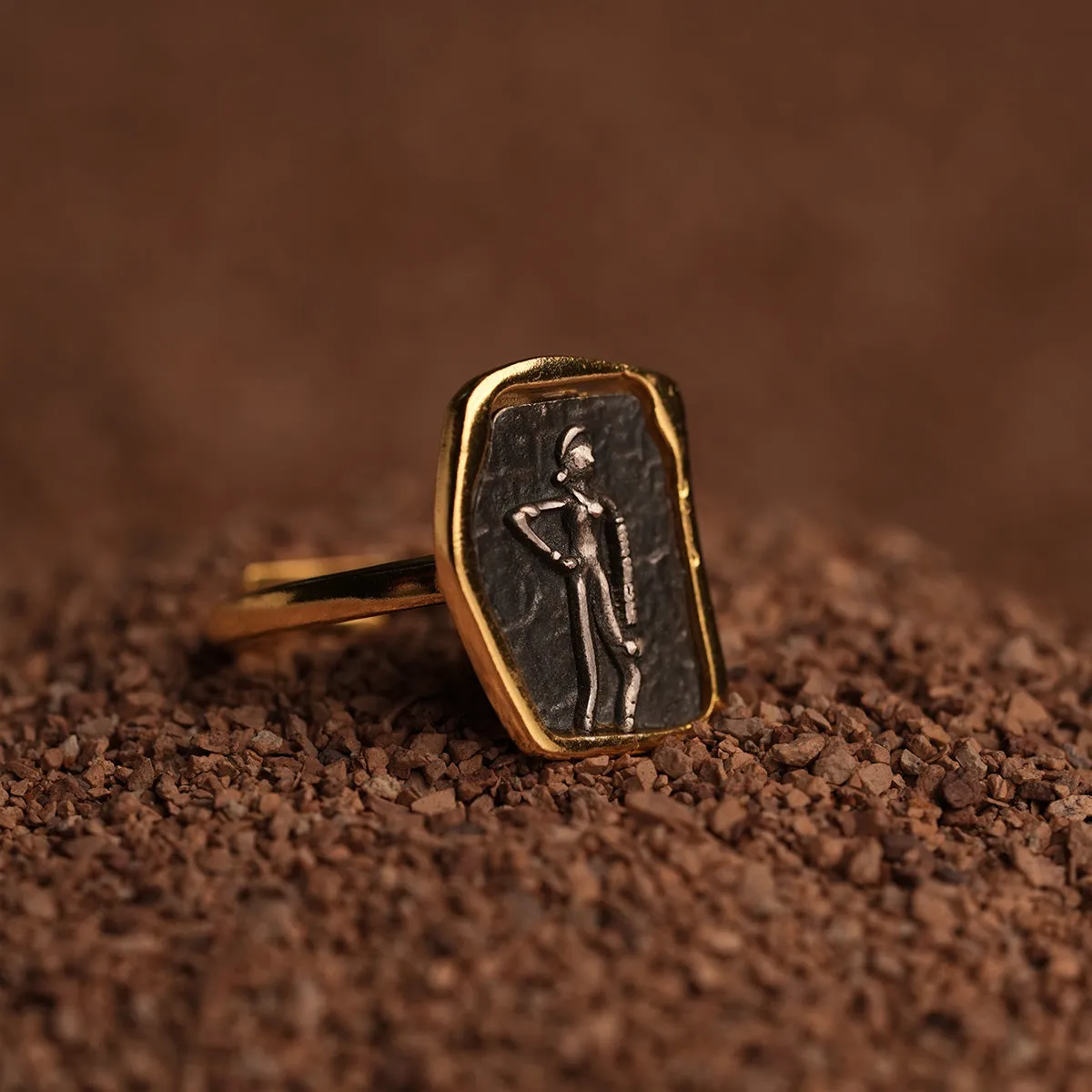 Naari Silver Finger Ring by MOHA