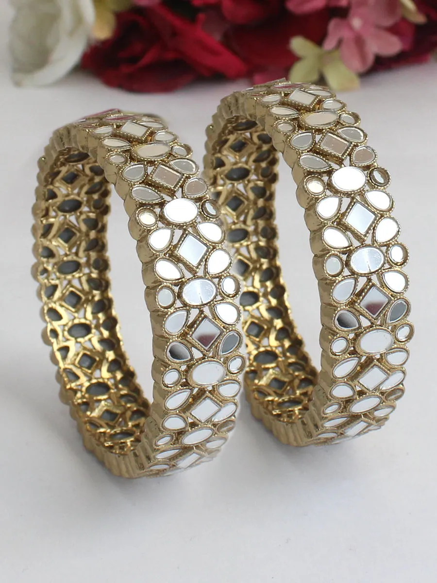 Naaz Mirror Bangle Set