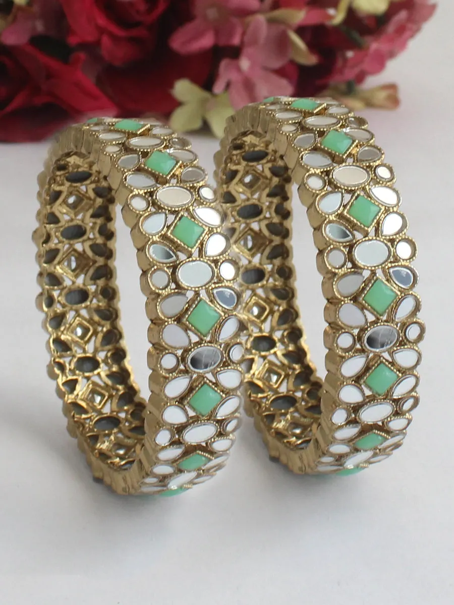 Naaz Mirror Bangle Set