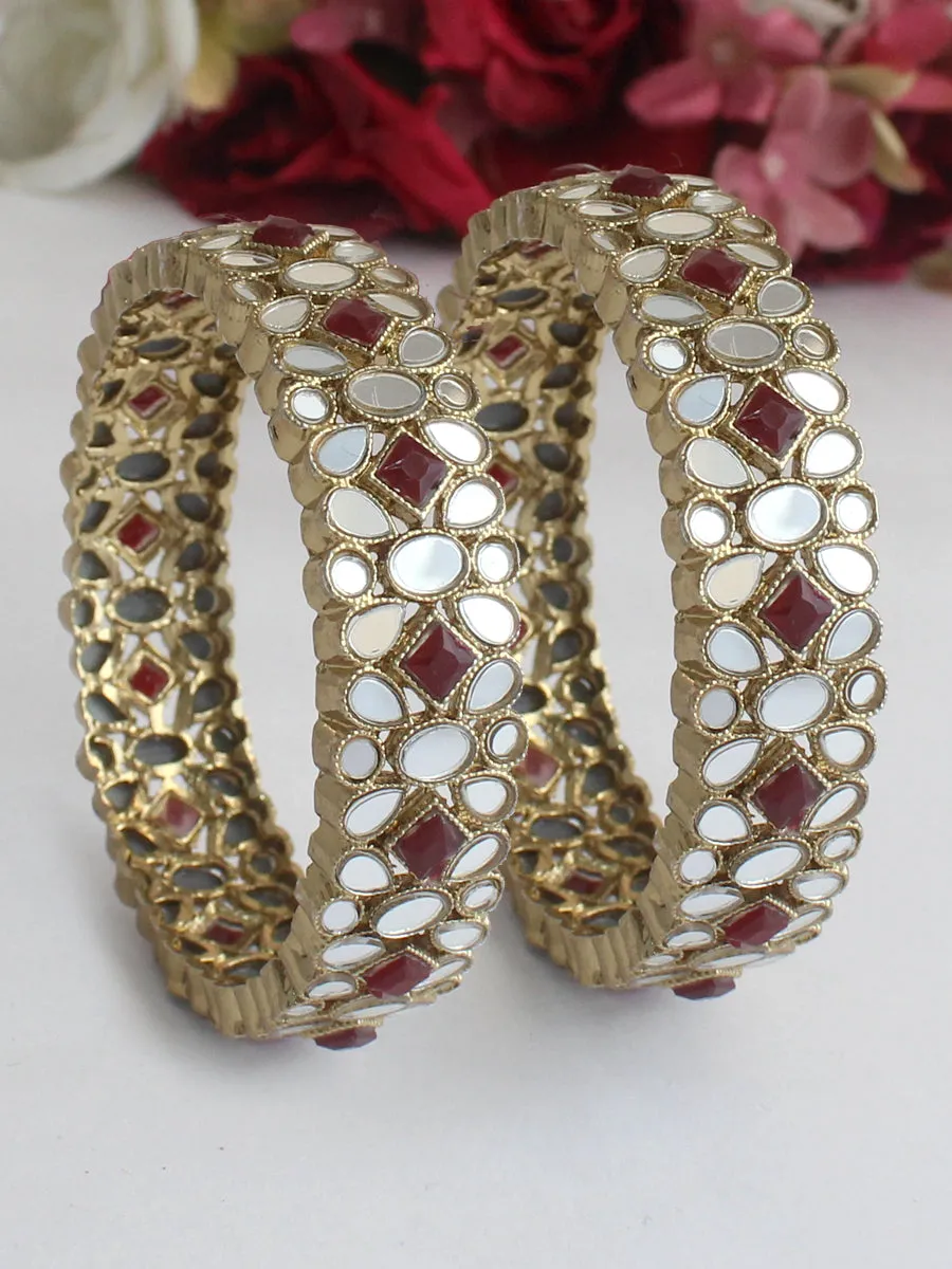 Naaz Mirror Bangle Set