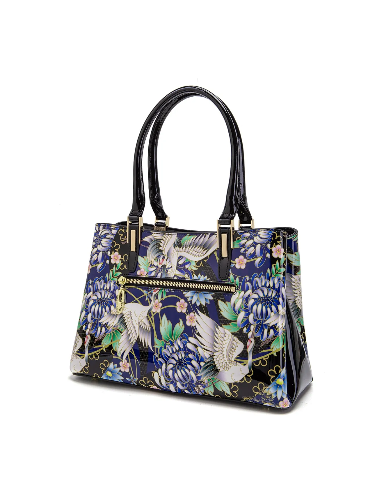NATSUMI GRIP HANDLE  LEATHER BAG-SF13-0378