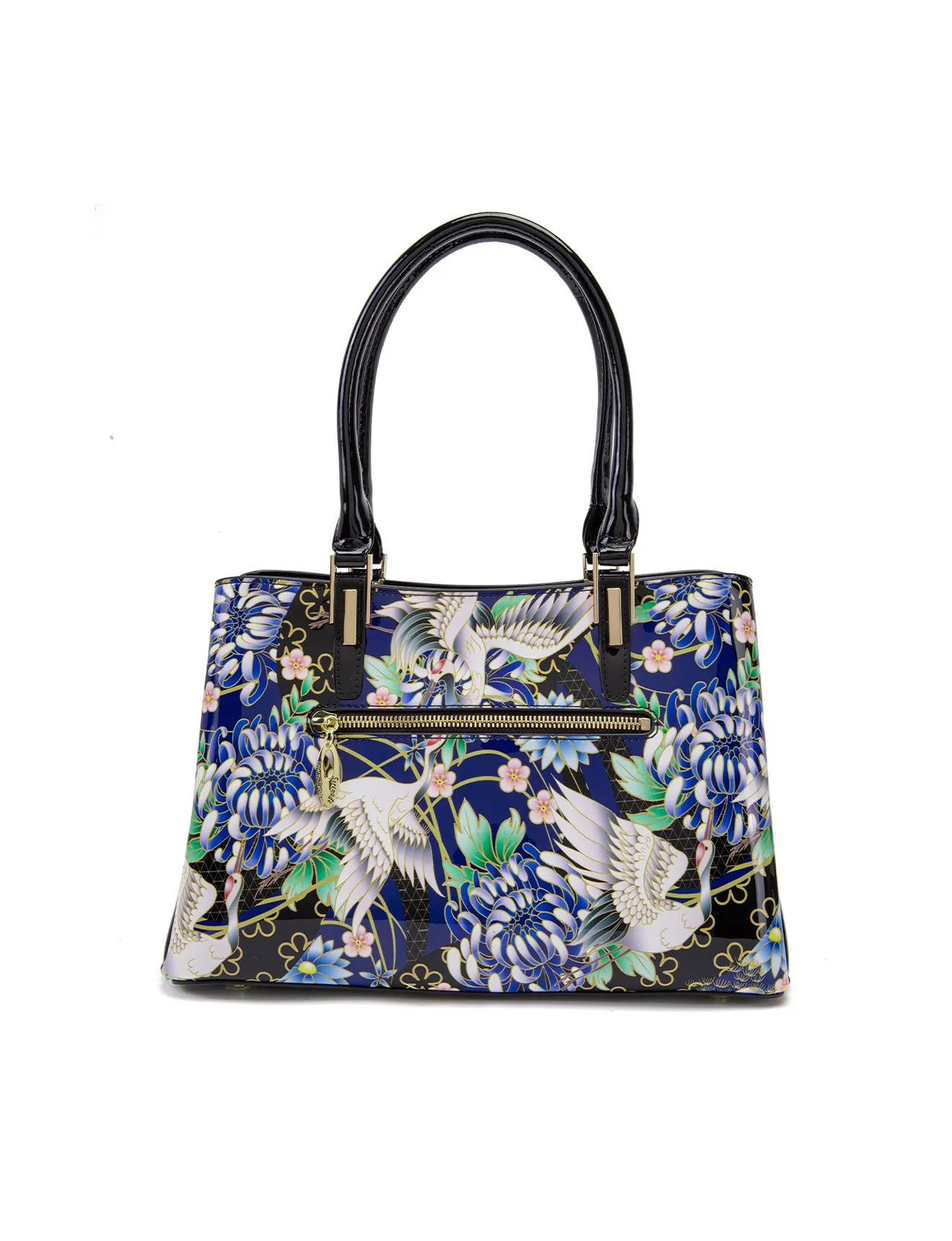 NATSUMI GRIP HANDLE  LEATHER BAG-SF13-0378