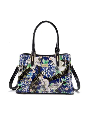 NATSUMI GRIP HANDLE  LEATHER BAG-SF13-0378