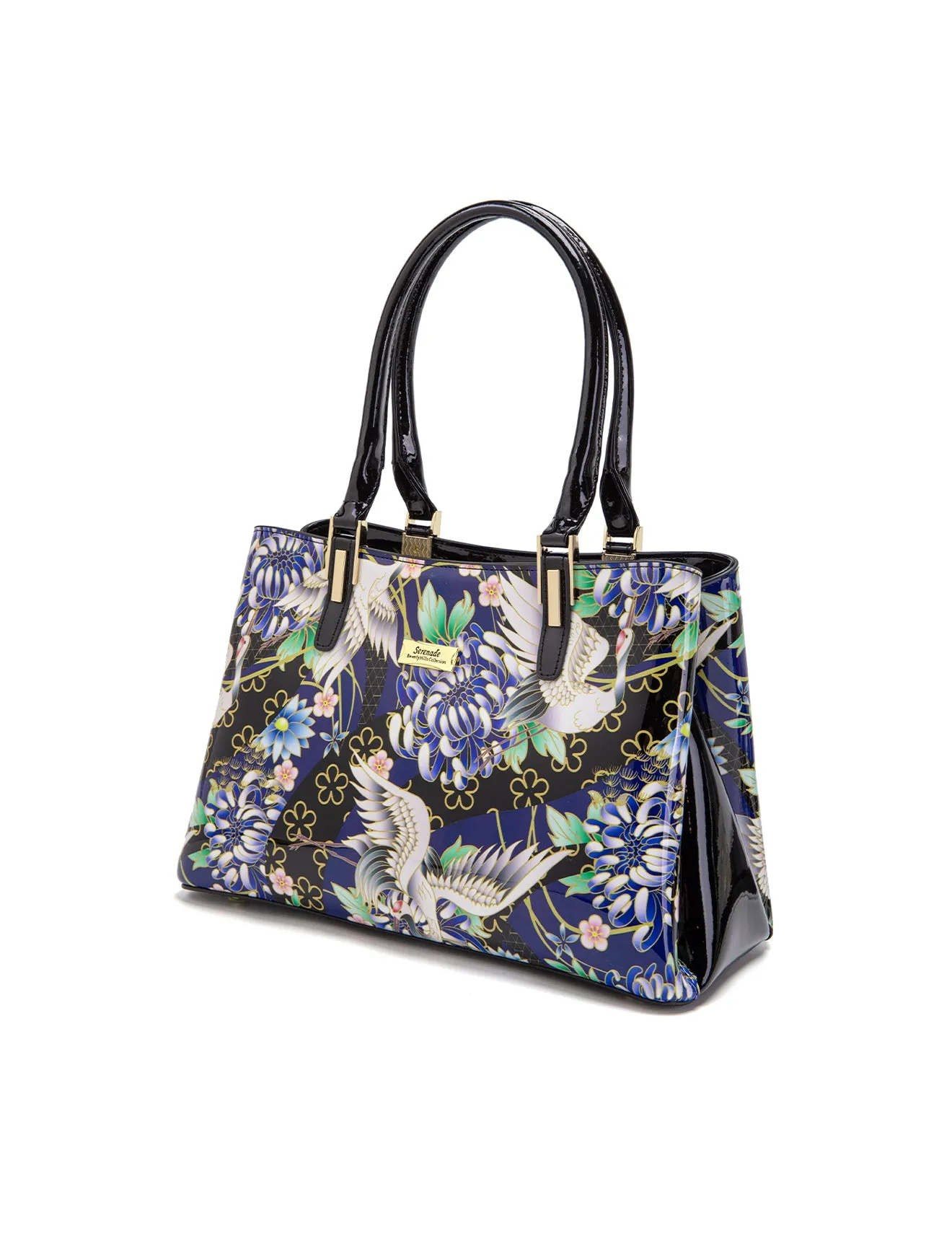NATSUMI GRIP HANDLE  LEATHER BAG-SF13-0378