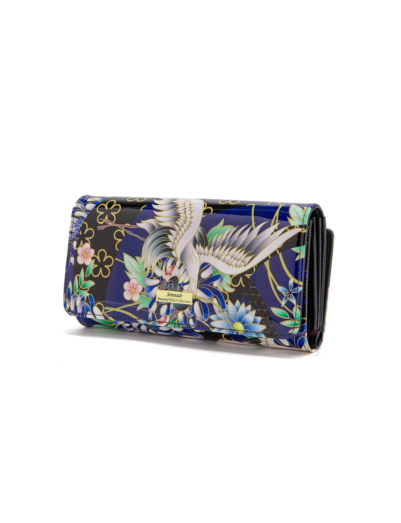 NATSUMI  LARGE LEATHER RFID WALLET- WSF1301-SALE