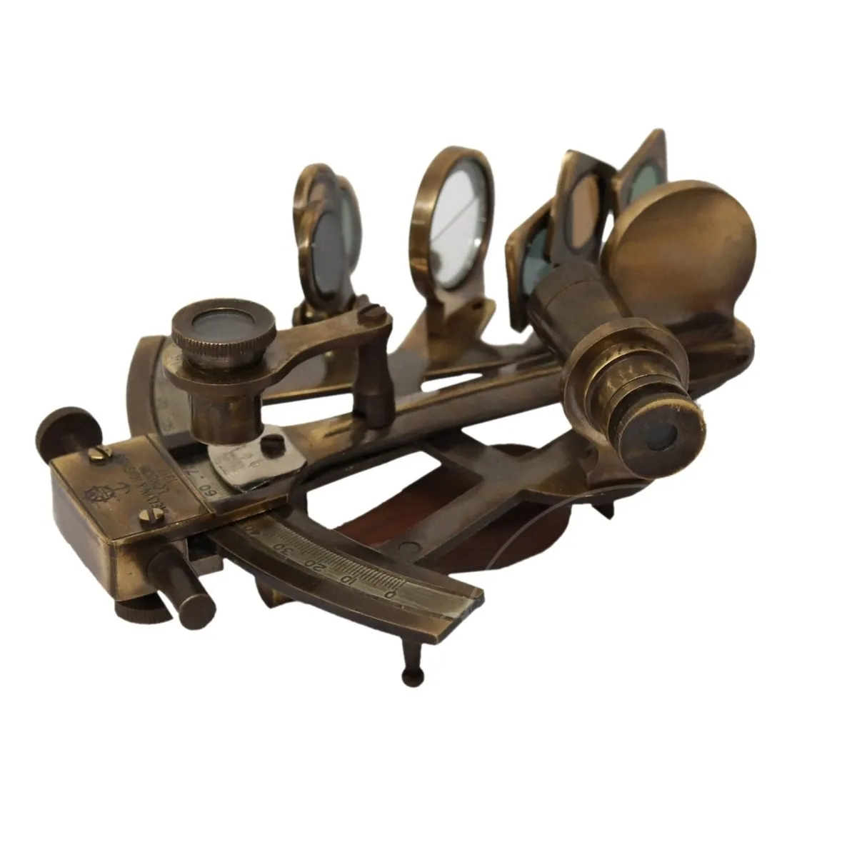 Nautical Sextant // In Hexagonal Box