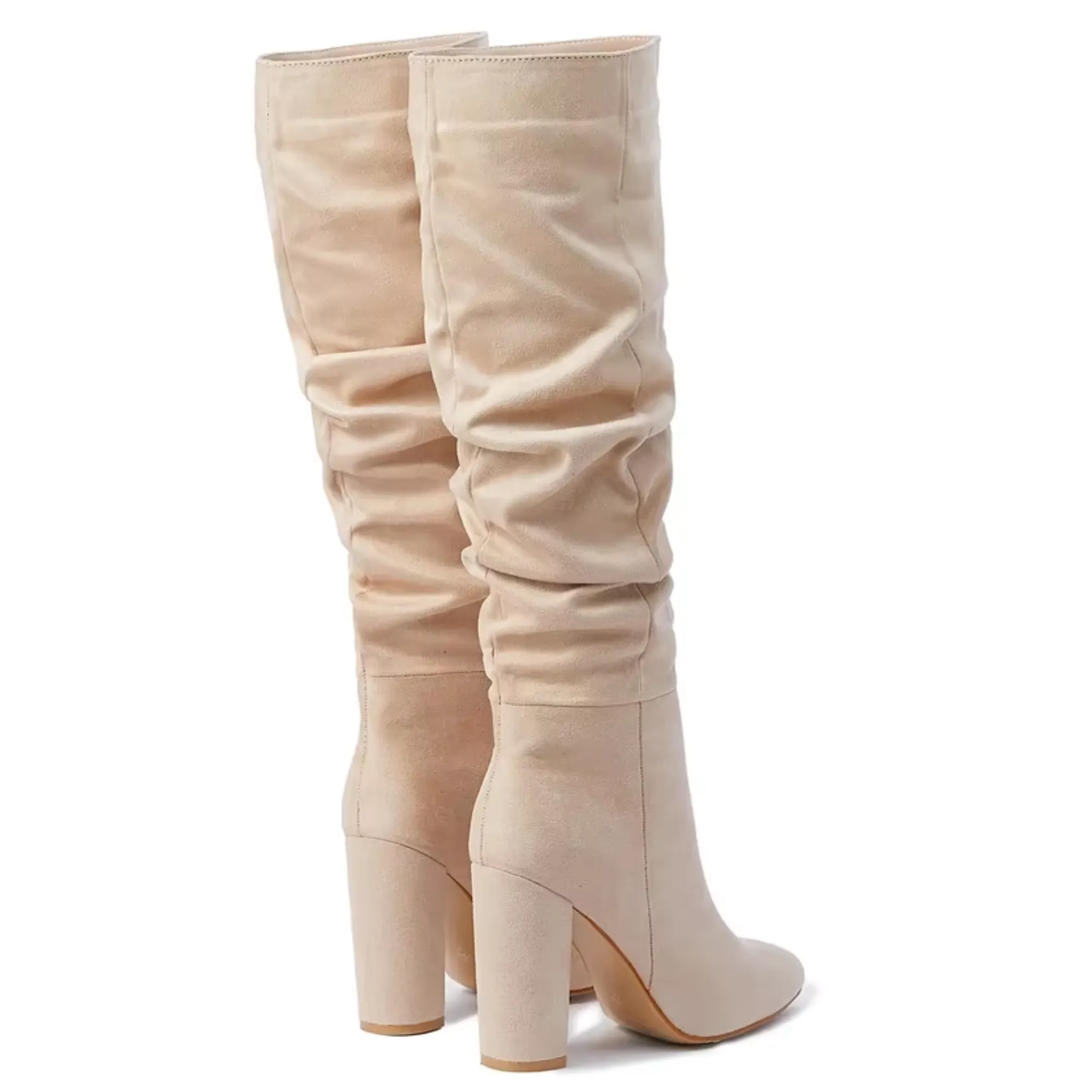 Nebula - Slouch Knee High Boots