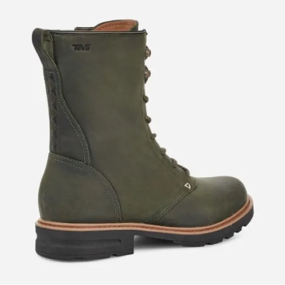 New! $180 Teva Olivtine Boots. Olive NWT NWOB