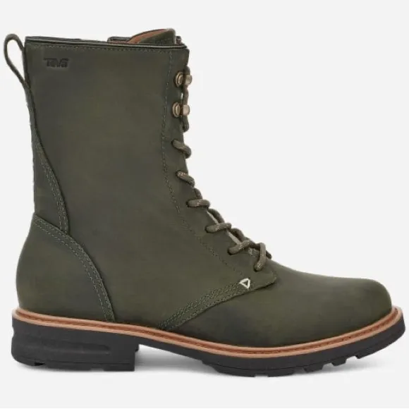 New! $180 Teva Olivtine Boots. Olive NWT NWOB