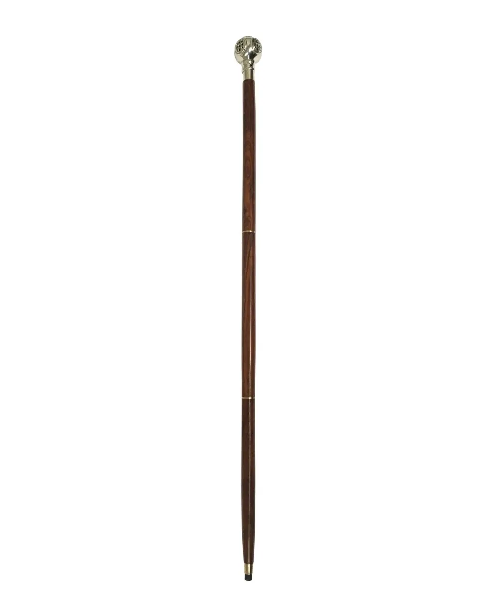 Nickel Diving Helmet Handle Walking Stick
