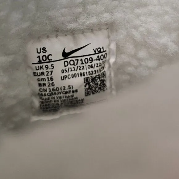 Nike Flex Advance &quot;Paw Prints&quot; Toddler Kids Insulated Boots Blue Size 10 NEW