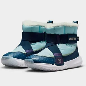 Nike Flex Advance &quot;Paw Prints&quot; Toddler Kids Insulated Boots Blue Size 10 NEW