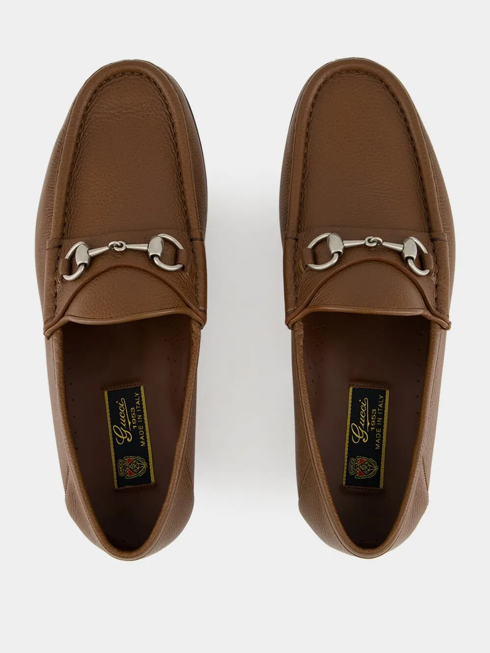 Nut Brown Bryanne Leather Loafers