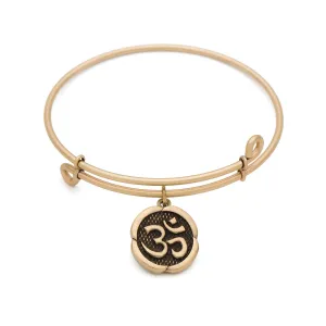 Ohm, Bangle Antique Gold Color Finish