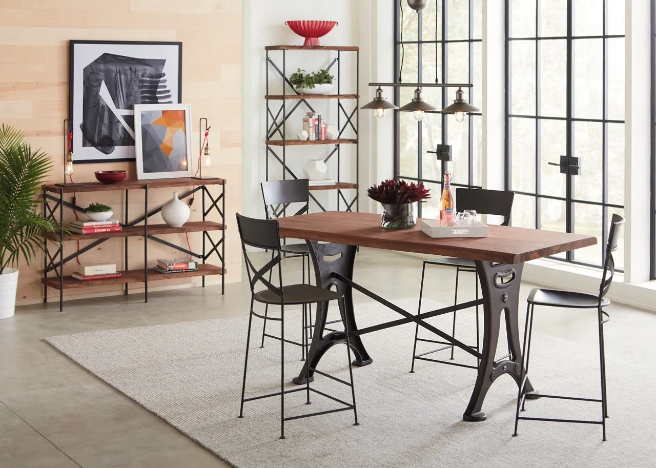Organic Forge Live-Edge Gathering Table