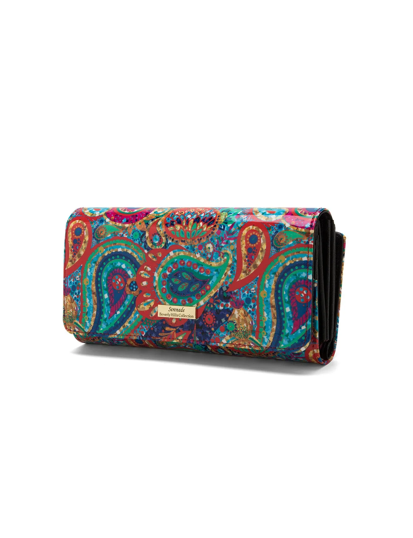 PAIGE LARGE LEATHER RFID WALLET- WSN9301