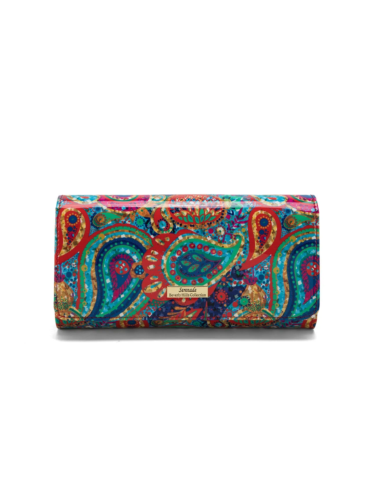 PAIGE LARGE LEATHER RFID WALLET- WSN9301