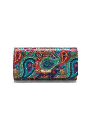 PAIGE LARGE LEATHER RFID WALLET- WSN9301