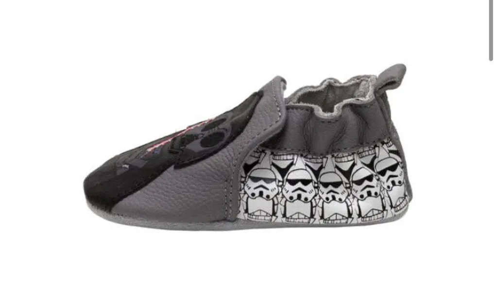 Pantoufles L'EMPIRE - The Empire Baby's STAR WARS Leather-Sole Sllip-On Shoes 0-6 mois