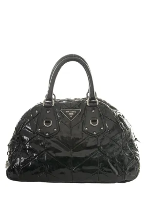 Patent Leather Bag in Black