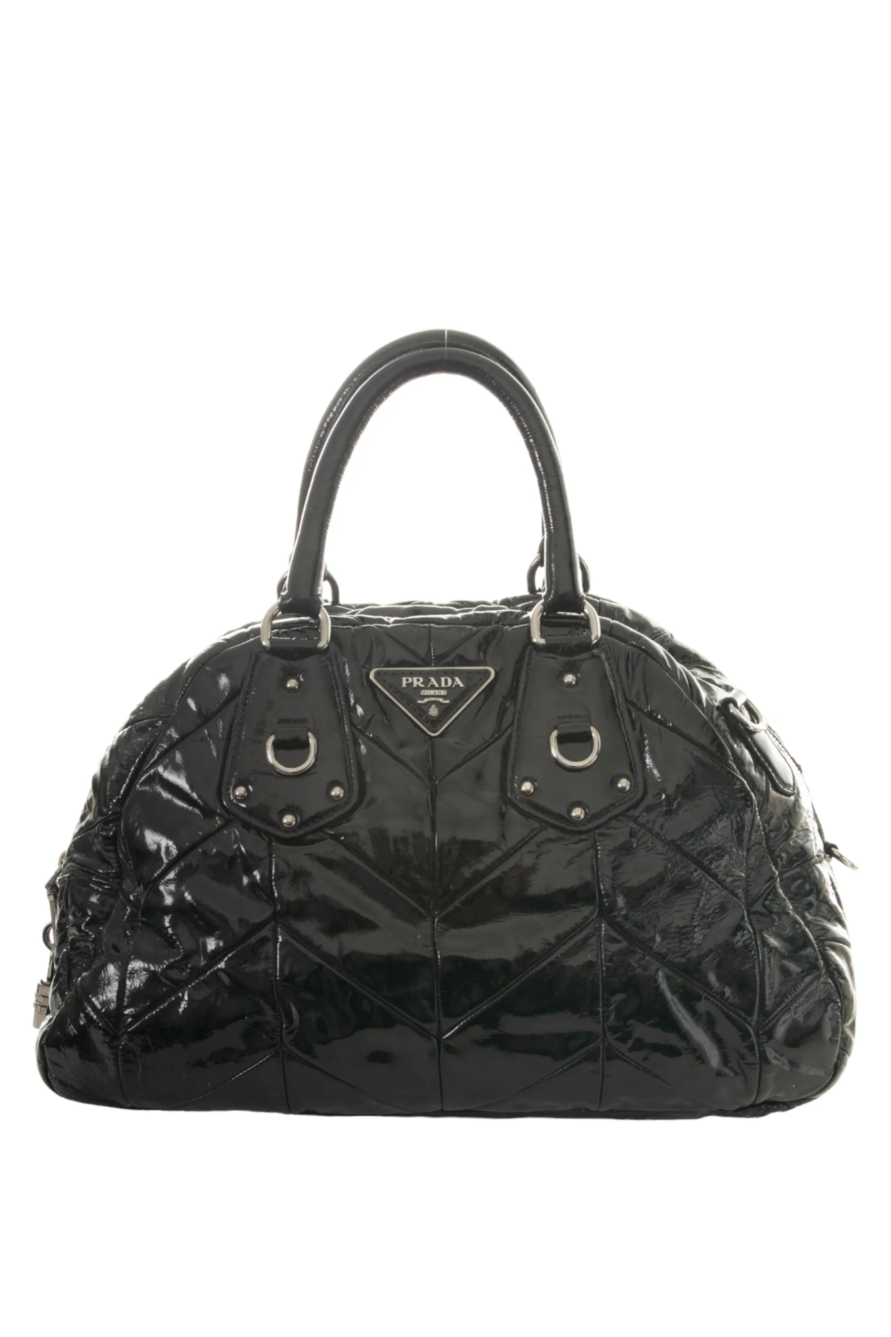 Patent Leather Bag in Black
