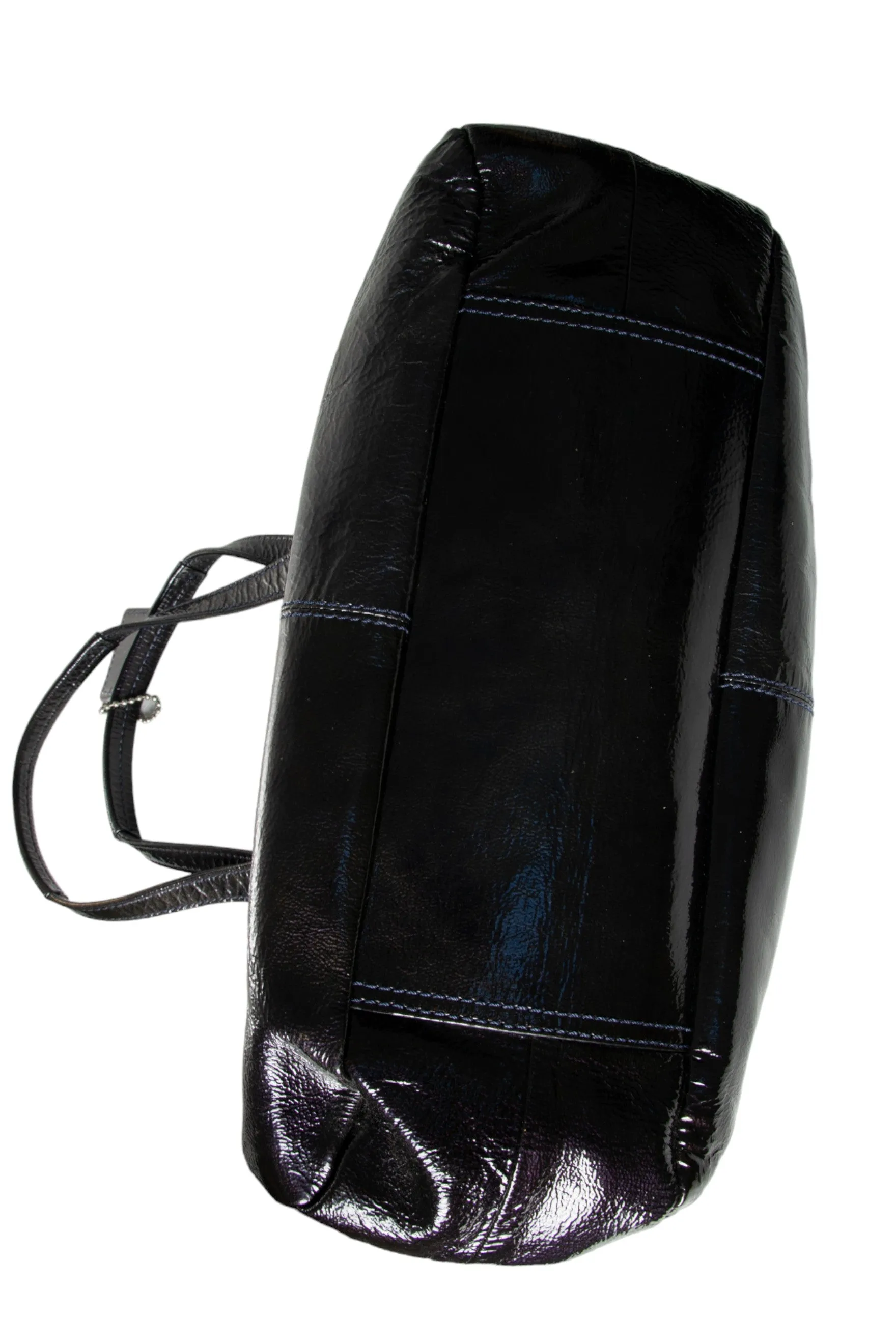 Patent Leather Hobo Bag