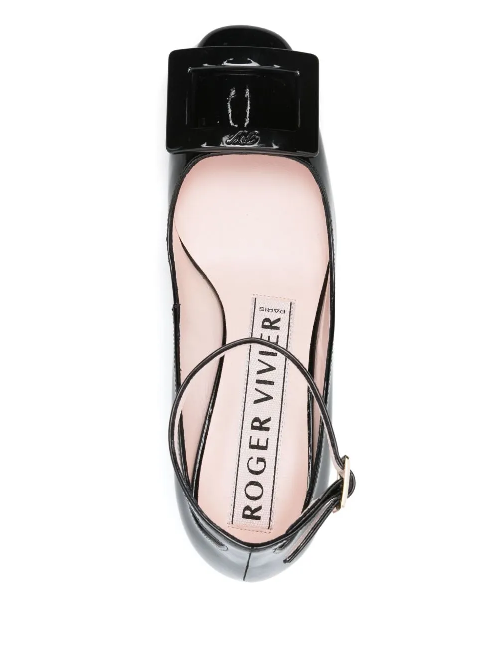 Patent leather pumps
