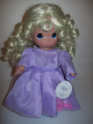 Precious Moments Doll Happy Birthday Princess  Blonde