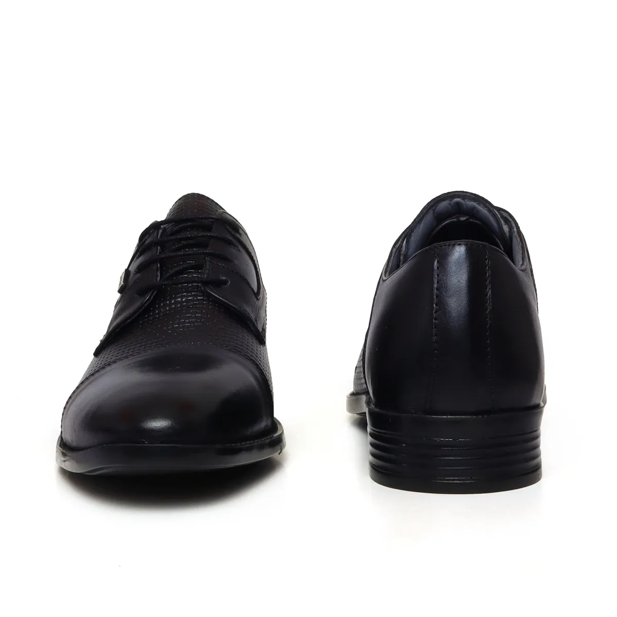 Premium Quality Black Formal Shoes for Men - 2970