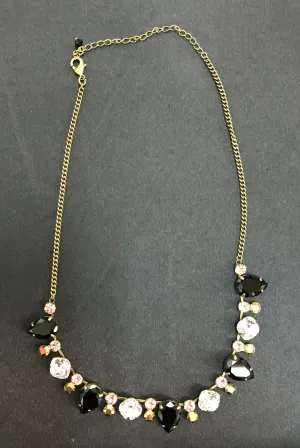 "Black Fringe" Necklace