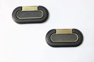 RENETIO Kadi / Drawer Puller / Wardrobe Drawer Pulls / Drawer Kadi ( Pack of 2 ) Different Finishes with Different Elegents Designs (Antique Black)