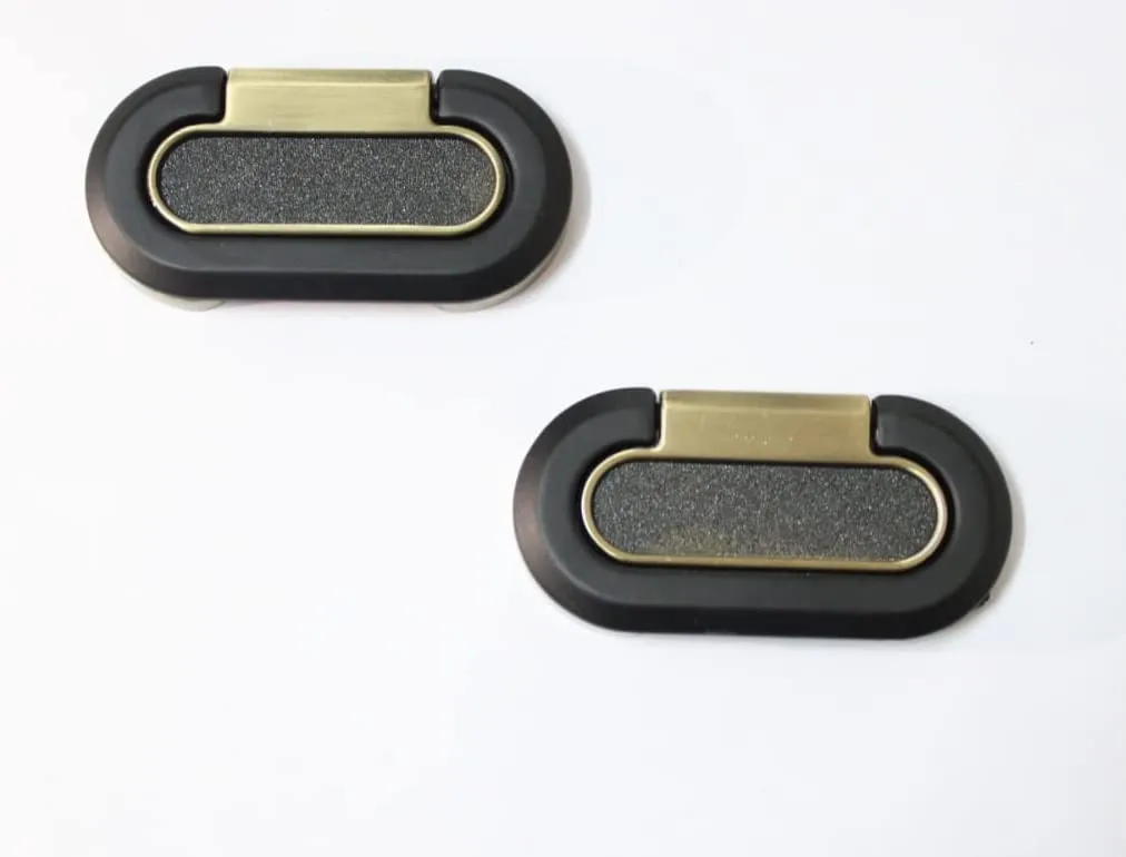 RENETIO Kadi / Drawer Puller / Wardrobe Drawer Pulls / Drawer Kadi ( Pack of 2 ) Different Finishes with Different Elegents Designs (Antique Black)