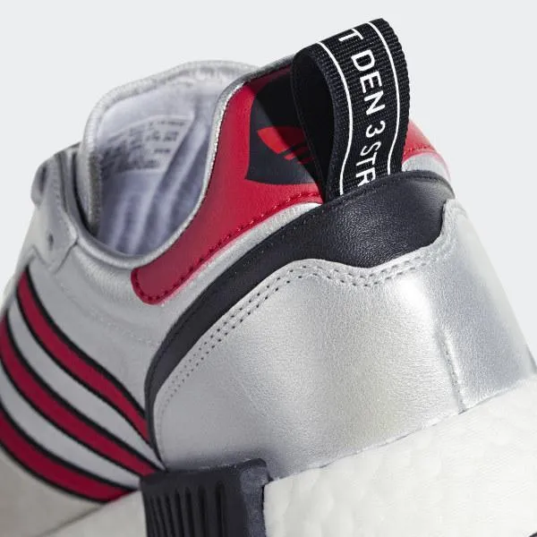 Rising Starxr1 Shoes Silver Metallic / Collegiate Red / Cloud White Adidas