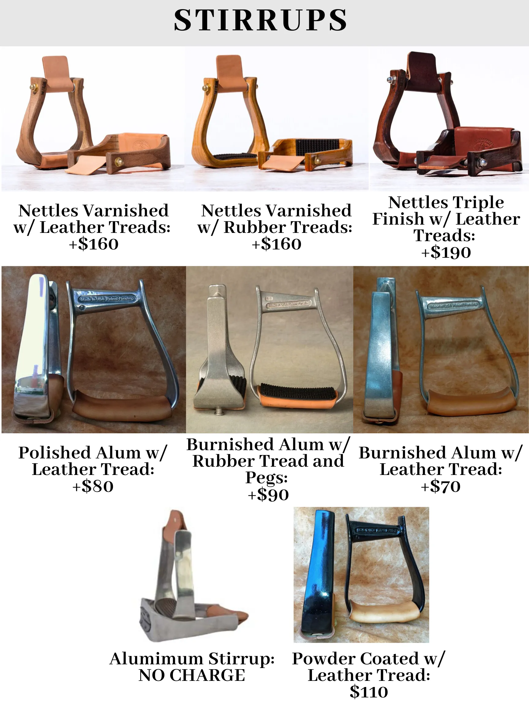 Saddle 23 (Base price   $2185)