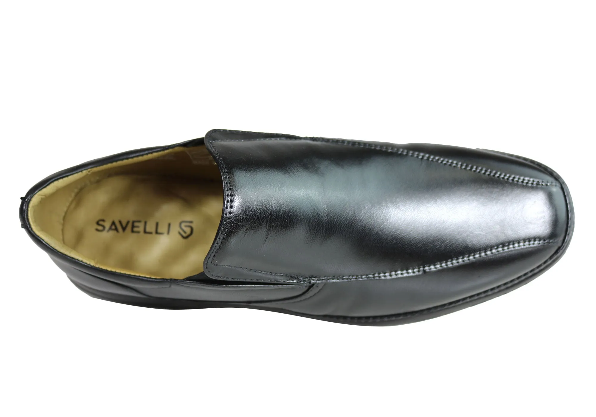 Savelli Baz Mens Massage Ball Comfort Dress Shoes Made In Brazil