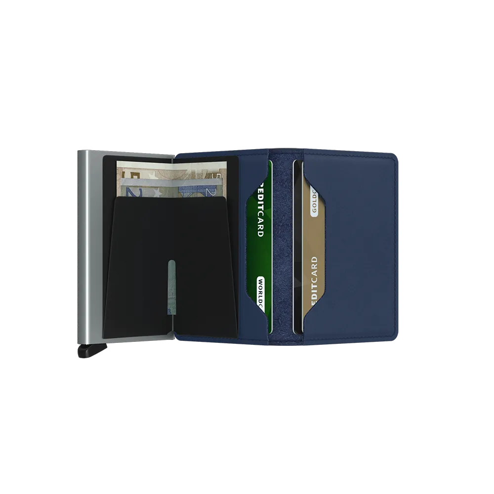 SECRID Slimwallet Leather - Original Navy