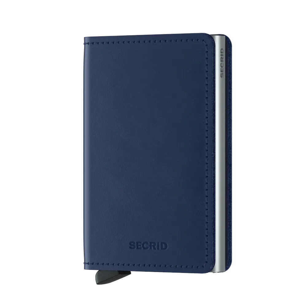 SECRID Slimwallet Leather - Original Navy