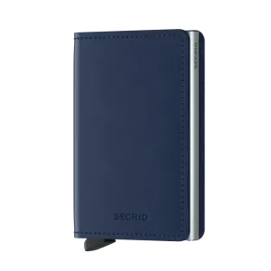 SECRID Slimwallet Leather - Original Navy