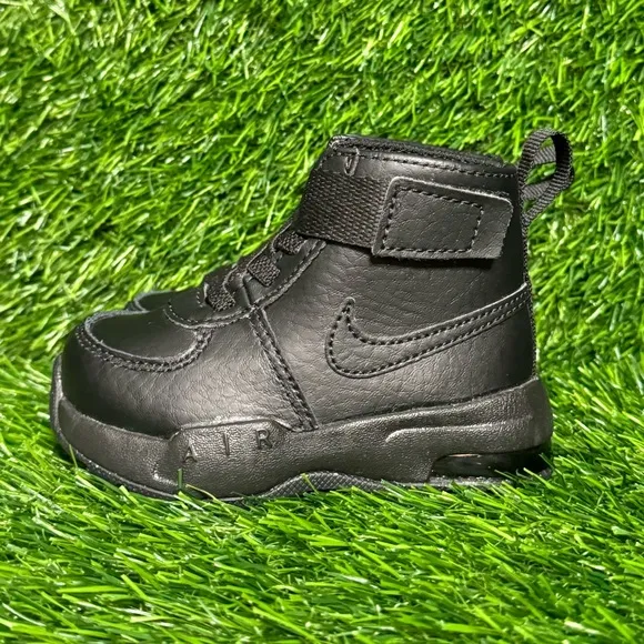 Size 4C - Unisex Toddler Air Max Goaterra 2.0 TD Triple Black Boots - DC9514-001