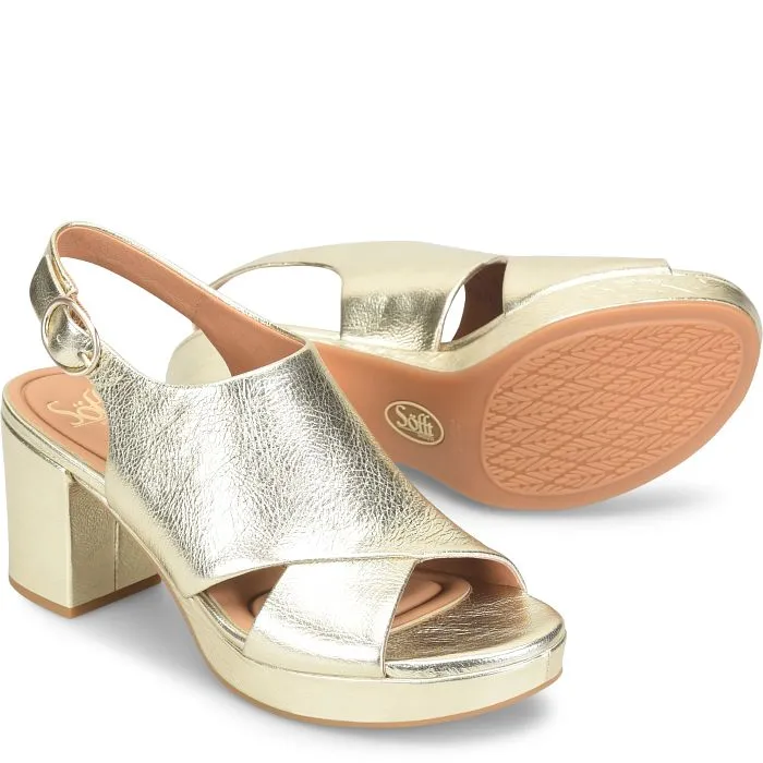 Sofft Women's Liv Modern Dress Sandal - Platino