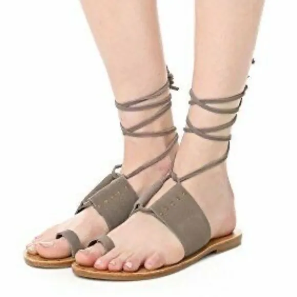 Soludos Milos Ankle Wrap Sandal