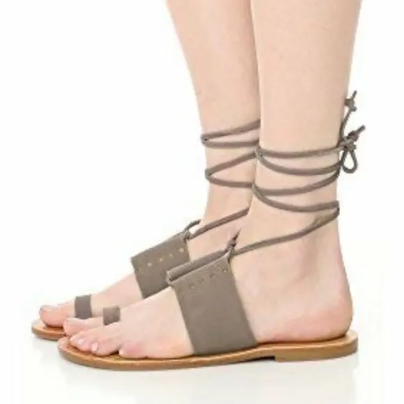 Soludos Milos Ankle Wrap Sandal
