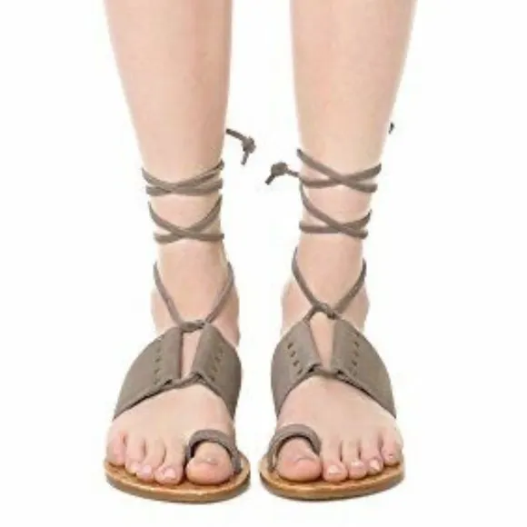 Soludos Milos Ankle Wrap Sandal