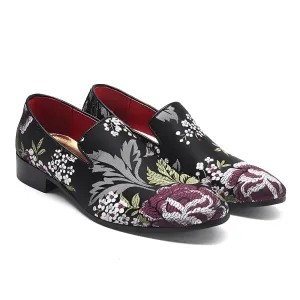 St. Aubyn Embroidered Loafers