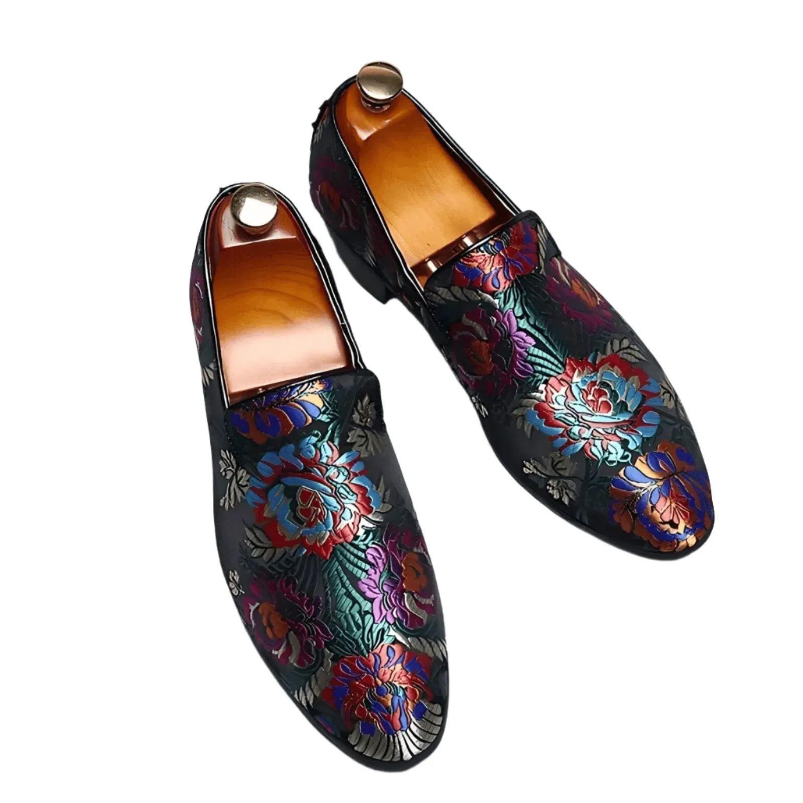 St. Aubyn Embroidered Loafers