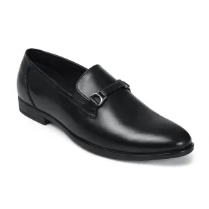 Stylish Leather Buckle Formal Shoes For Men - 3212